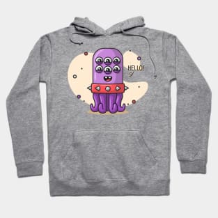 Meet cute little Monster Hoodie